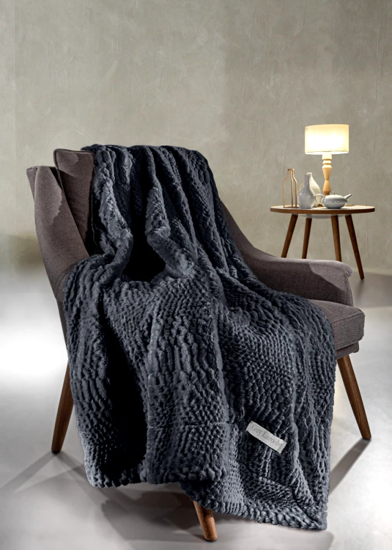 Guy Laroche Ριχτάρι Crusty Carbon 170x250 Σετ 2 τμχ