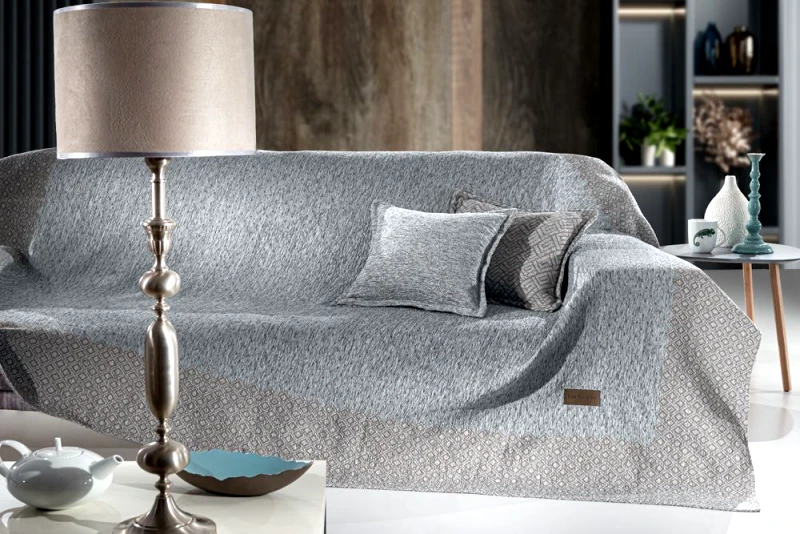 Guy Laroche Ριχτάρι LIBRA GREY 2ΘΕΣΙΟΣ 180X250