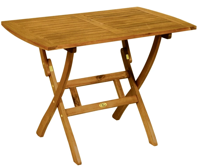 LIANOS Ξύλινο ,Παραλ/μο Πτυσσόμενο Τραπέζι Acacia 100 x 60 x 75(h)cm