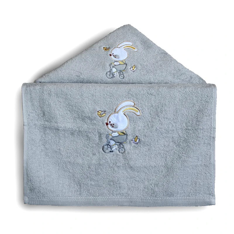 SB Home Σετ πετσ.2 τεμ.Bebe kenthma - bike silver