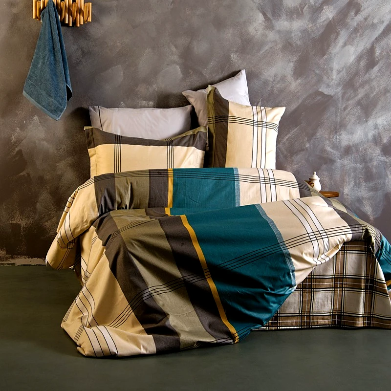 SB Home Σετ παπλ/θηκη υ/π + 2 μαξ/κεσ oxford /ambrosia (230χ250), sb home