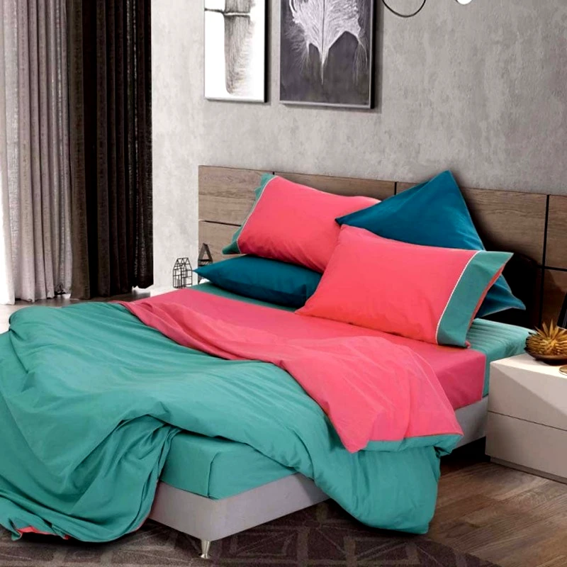 SB Home Παπλωματοθηκη monh-simi coral (165χ240), sb home