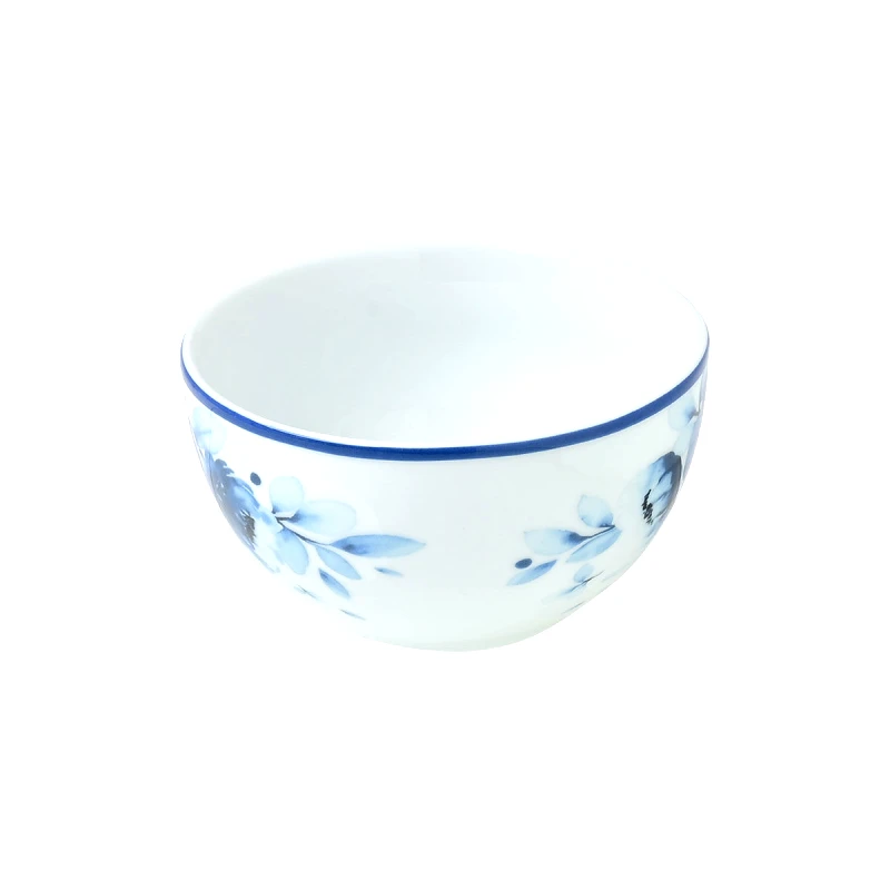 ESTIA ESTIA ΜΠΟΛ BLUE ROSE ΠΟΡΣΕΛΑΝΙΝΟ ΑΝΑΓΛΥΦΟ 14cm