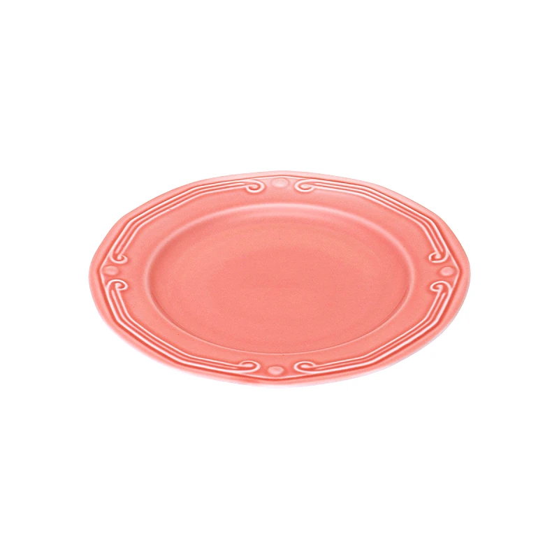 ESTIA ESTIA ΠΙΑΤΟ ΡΗΧΟ ATHÉNÉE ΠΟΡΣΕΛΑΝΙΝΟ ΑΝΑΓΛΥΦΟ 20cm ROSE 07-13554