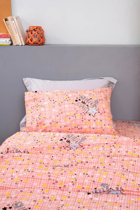 Palamaiki Πάπλωμα παιδικό (160Χ240) CLUSTER PINK, PALAMAIKI