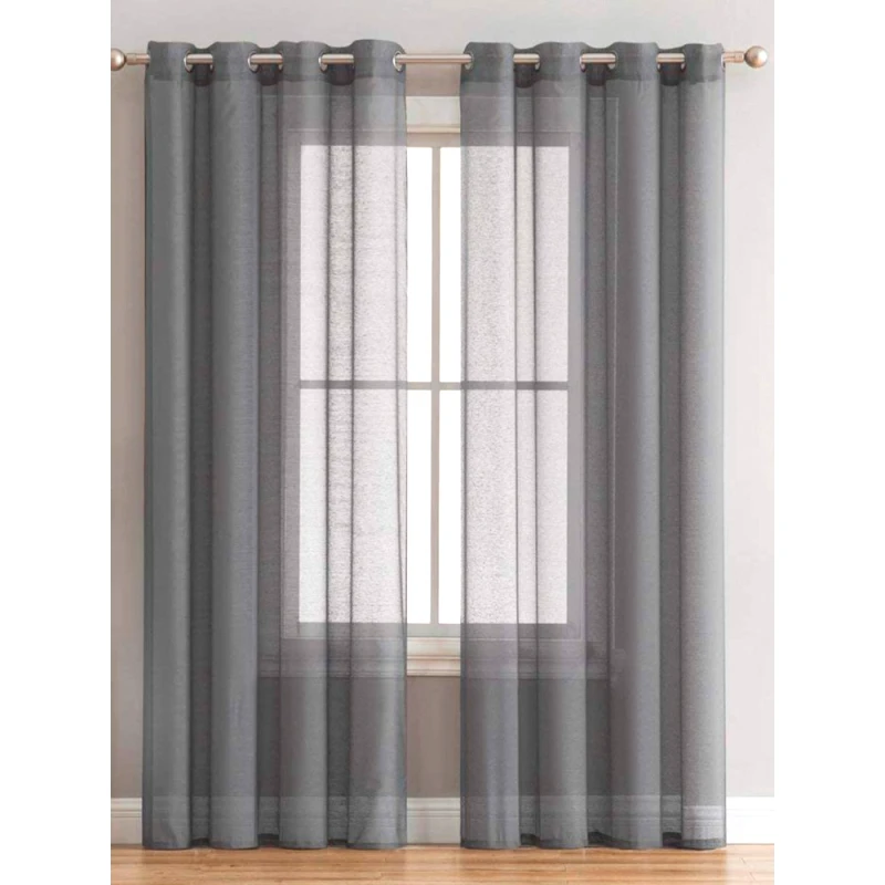 Palamaiki Κουρτίνα Με Τρουκς 140x260 BELE GREY