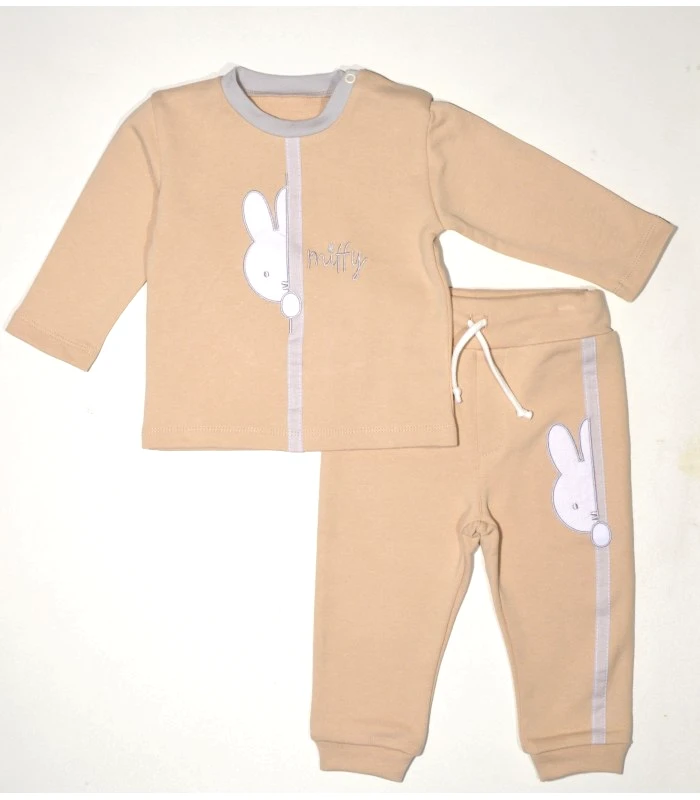 MIFFY Miffy Des.64 Σετ Φόρμας 2τ Μπεζ 9 Mηνών/74cm