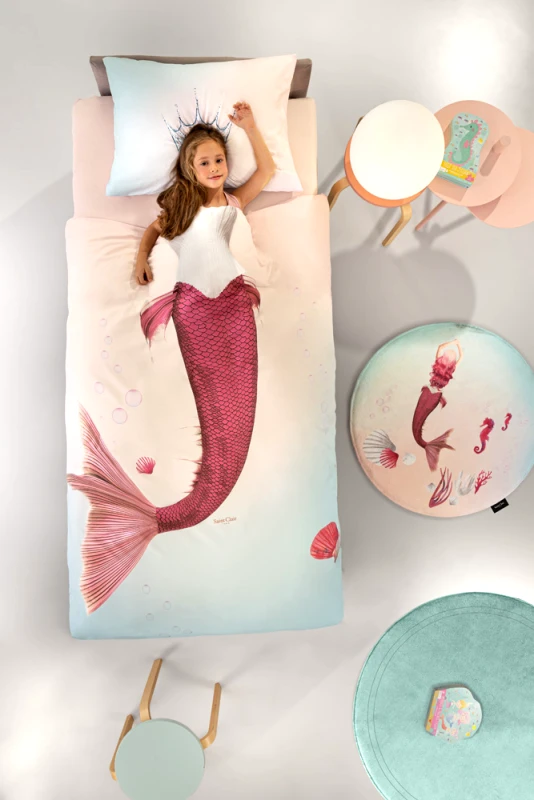 Saint Clair Παπλωματοθήκη με μαξιλαροθήκη MERMAID 160x225