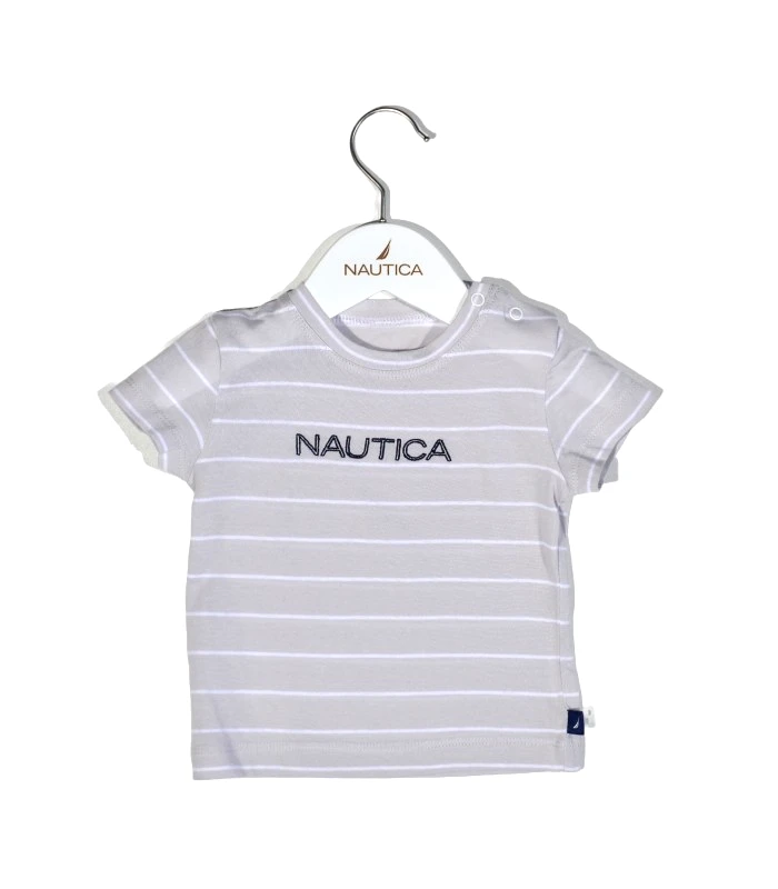 NAUTICA Nautica Des.15 T-Shirt Jersey Organic Γκρι Ριγέ 92cm 2 ετών
