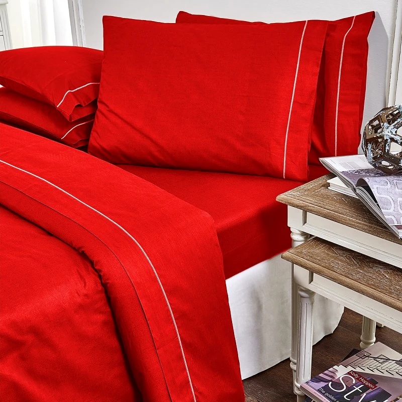 SB Home Παπλωματοθηκη monh-arcobaleno bello red (170χ250)
