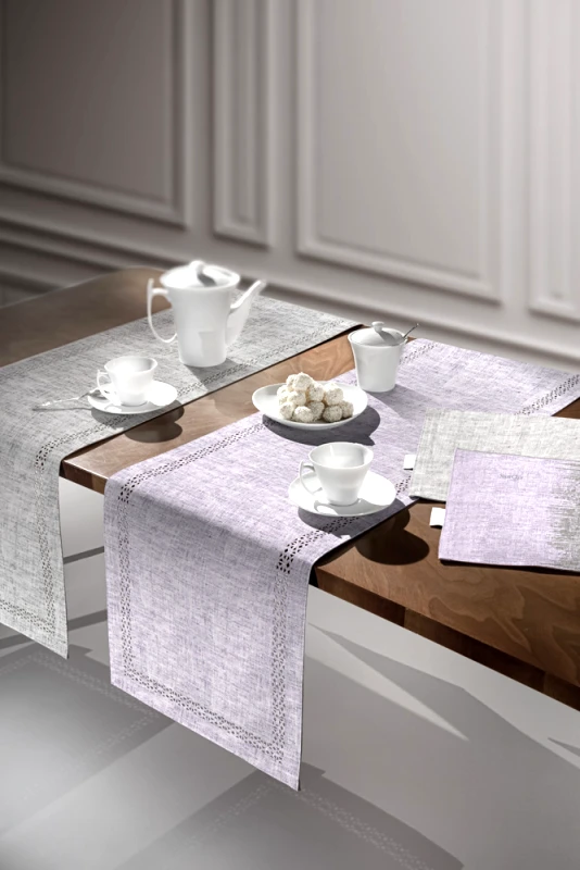 Saint Clair Σουπλά 3042 Lilac Silver 45x33