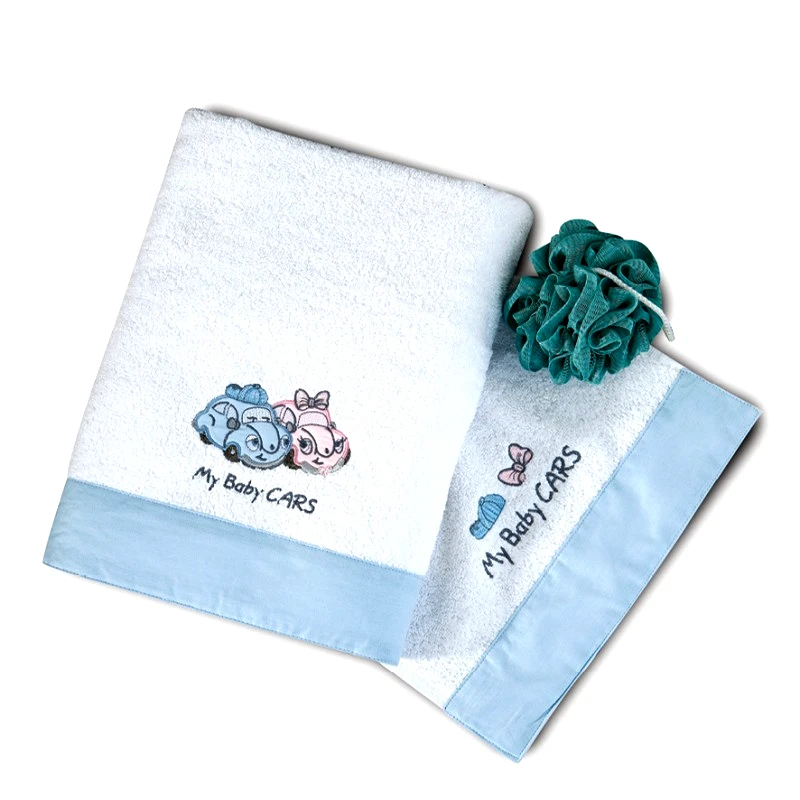 SB Home Σετ πετσ. 2 τεμ. Bebe kenthma /my baby cars blue, sb home
