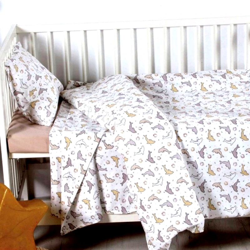 SB Home ΣΕΤ ΣΕΝΤONIA BEBE ΛΙΚΝΟΥ DILLON (75x110), SB HOME