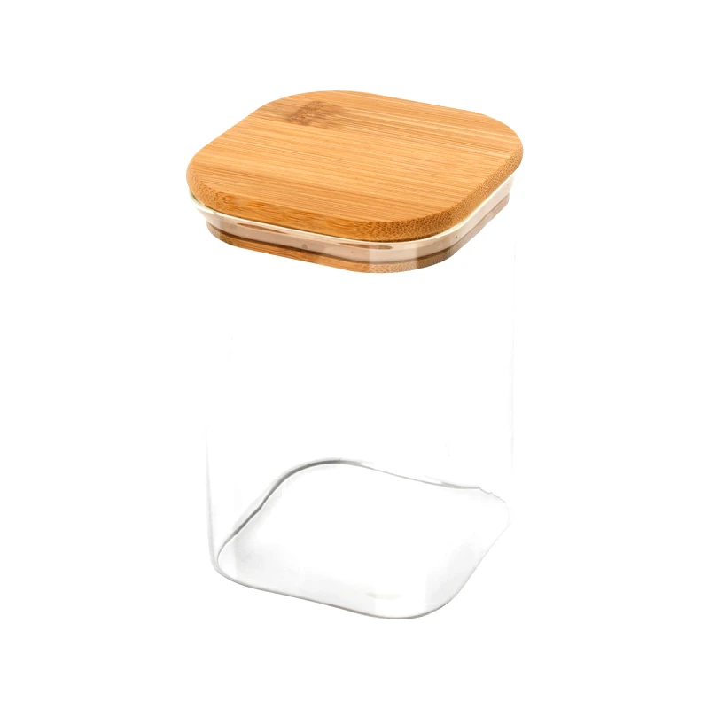 ESTIA ESTIA ΔΟΧΕΙΟ ΑΠΟΘΗΚΕΥΣΗΣ BAMBOO ESSENTIALS 950ml ΓΥΑΛΙΝΟ ΜΕ ΚΑΠΆΚΙ 01-12939