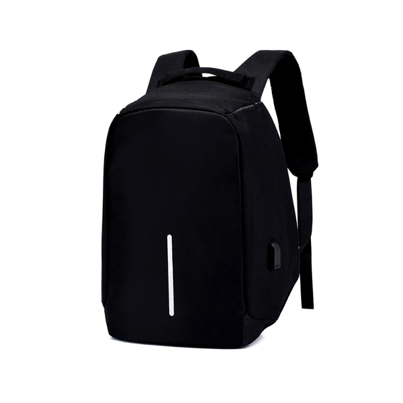 Amber Σακίδιο Anti-Theft με Θήκη Laptop 13'' Amber Μαύρο AM2008 32 x 42 x 11 cm