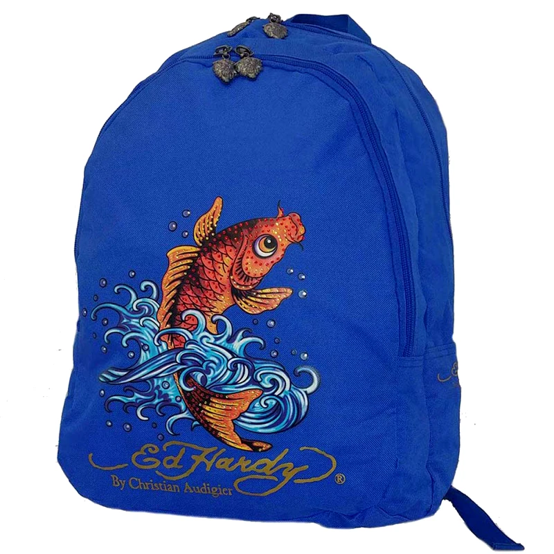 Ed Hardy Σακίδιο πλάτης ED HARDY ORIGINAL Μπλε ED03