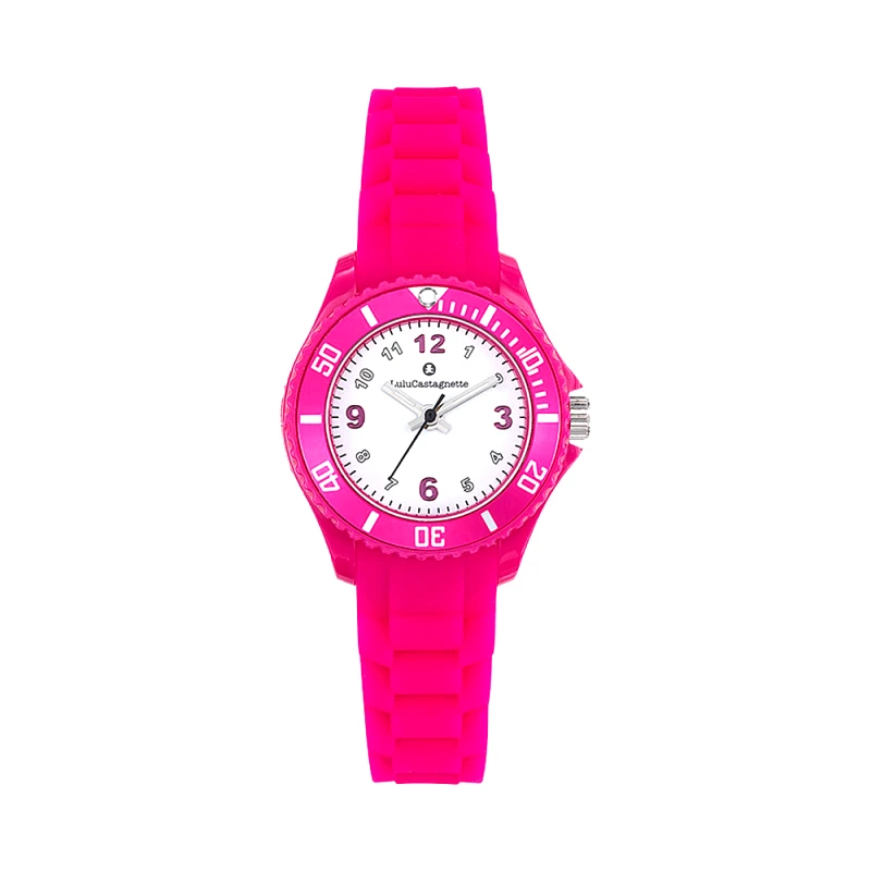 Lulu Castagnette Παιδικό Ρολόι Lulu Castagnette Lulu Walk Ροζ 38871