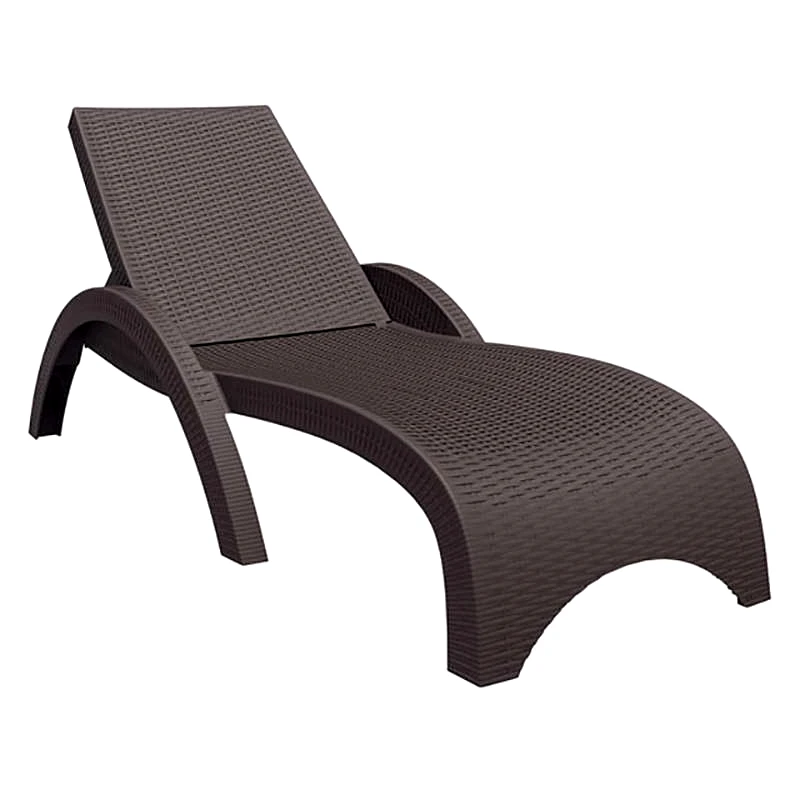 SIESTA Ξαπλώστρα (73Χ187Χ44) FIJI BROWN, SIESTA