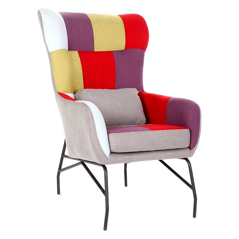 ZOUGRIS Ada μπερζερα patchwork υφασμα