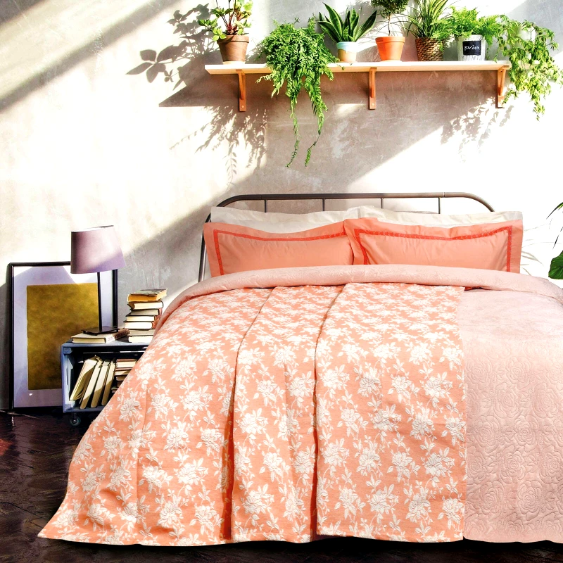 DAS Home Κουβέρτα βαμβακερή Υ/Δ (230Χ250) 413, DAS HOME