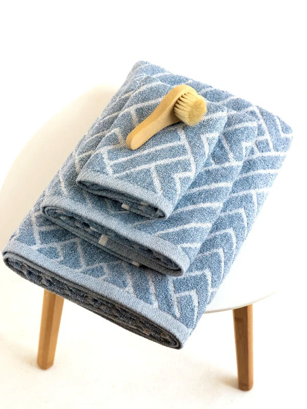 Palamaiki Σετ Πετσέτες (30X50, 50X90, 70X140) RANON DENIM