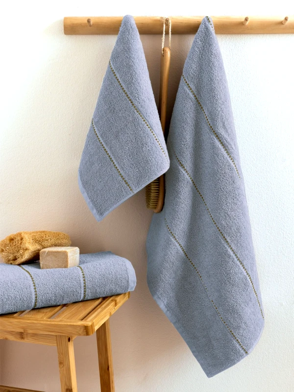 Palamaiki Σετ Πετσέτες (30X50, 50X90, 70X140) CLER GREY