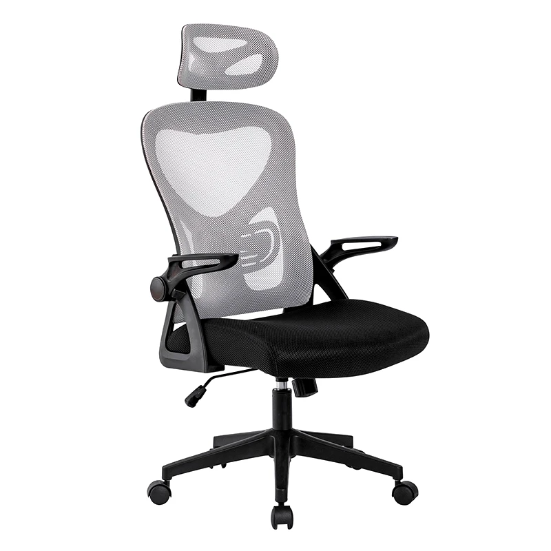 ZITA PLUS A8980 ΜΑΥΡO/ΓΚΡΙ MESH ΠΟΛΥΘΡΟΝΑ ΓΡΑΦΕΙΟΥ 59X63X46-113/56-122εκ.