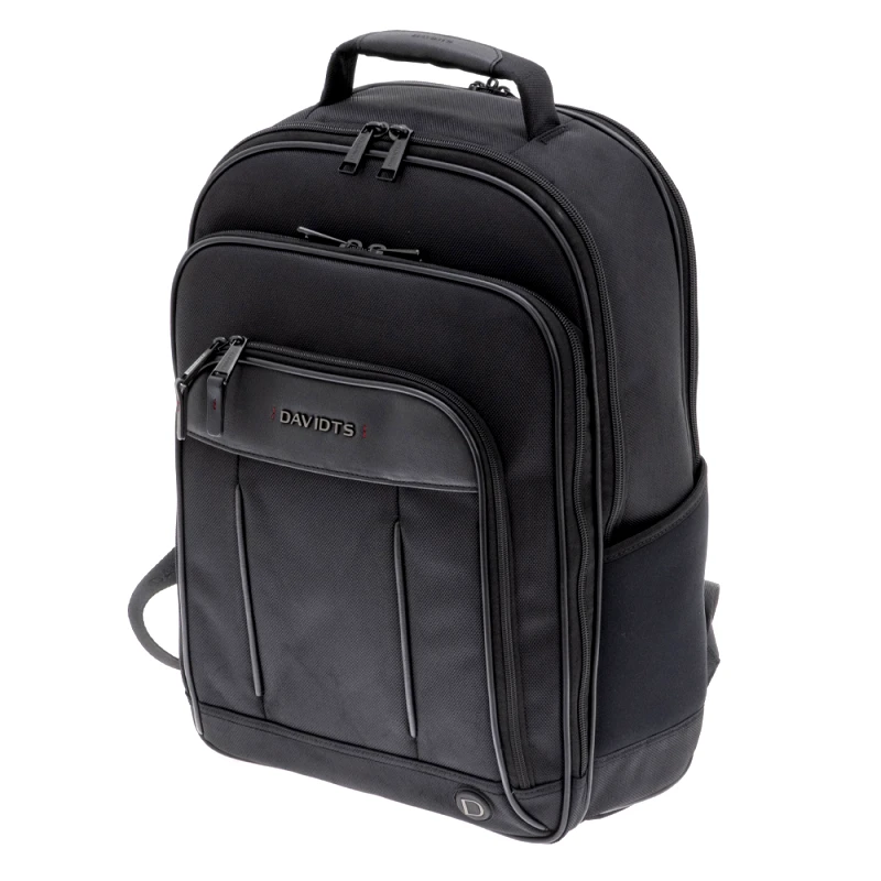DAVIDTS Τσάντα Laptop-Σακίδιο πλάτης 15'' DAVIDTS Μαύρο 263295-01 43 x 33 x 17 cm