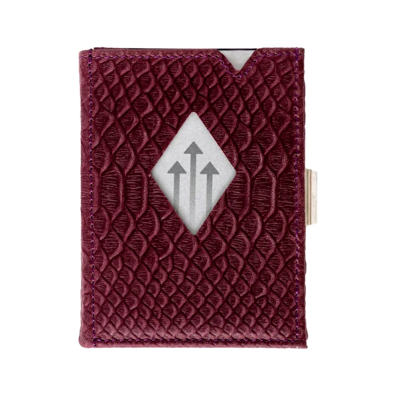 EXENTRI Πορτοφόλι Exentri Purple Cobra EXW334 90x70x10mm