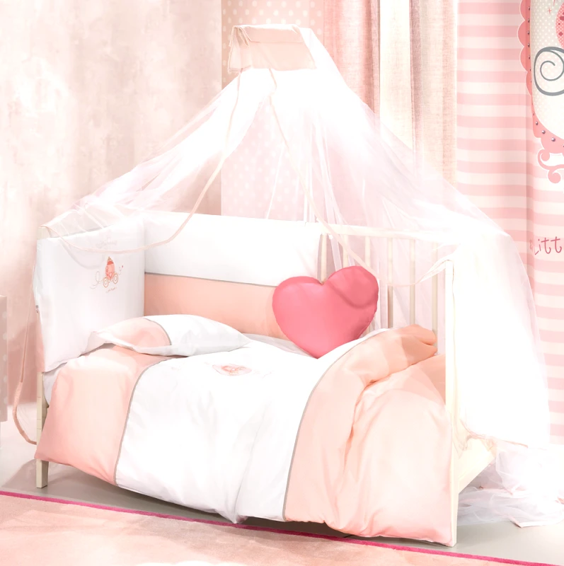 Saint Clair Κουνουπιέρα Pink σετ για bebe