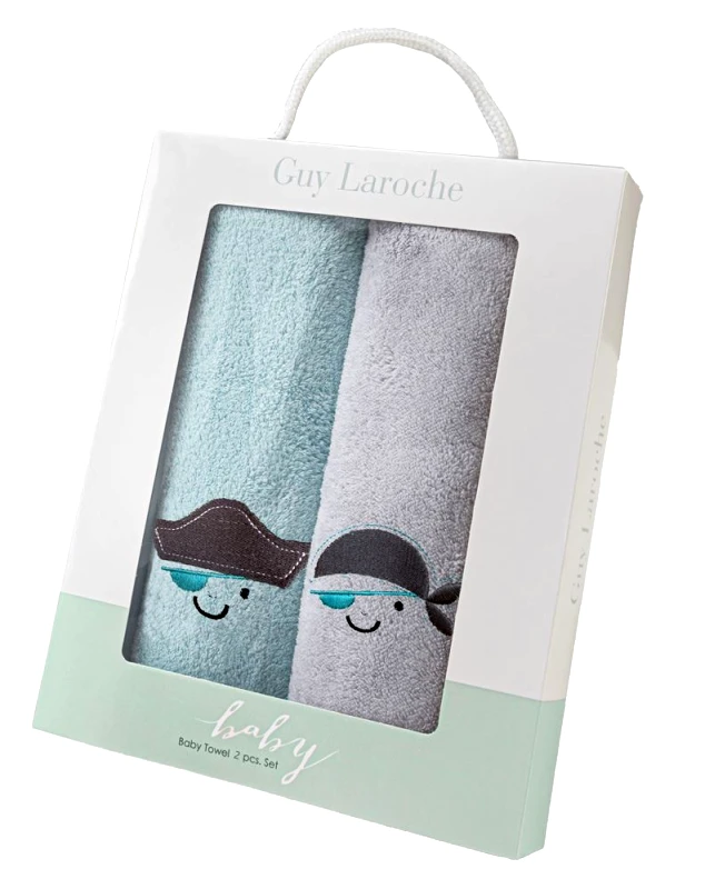 Guy Laroche Σετ 2τμχ. πετσετάκια bebe 35X50 SET 4