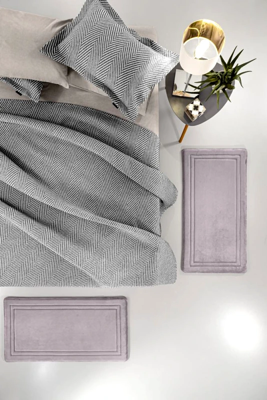 Guy Laroche Χαλάκια SOFTY Melange 2τμχ 60x120