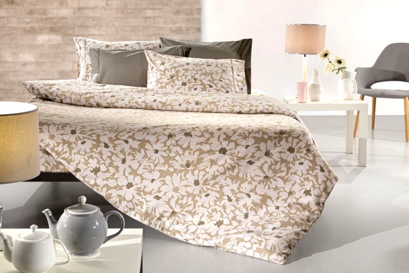 Guy Laroche Σετ σεντόνια 3τμχ. MARTIN ALMOND FLANNEL 170X265