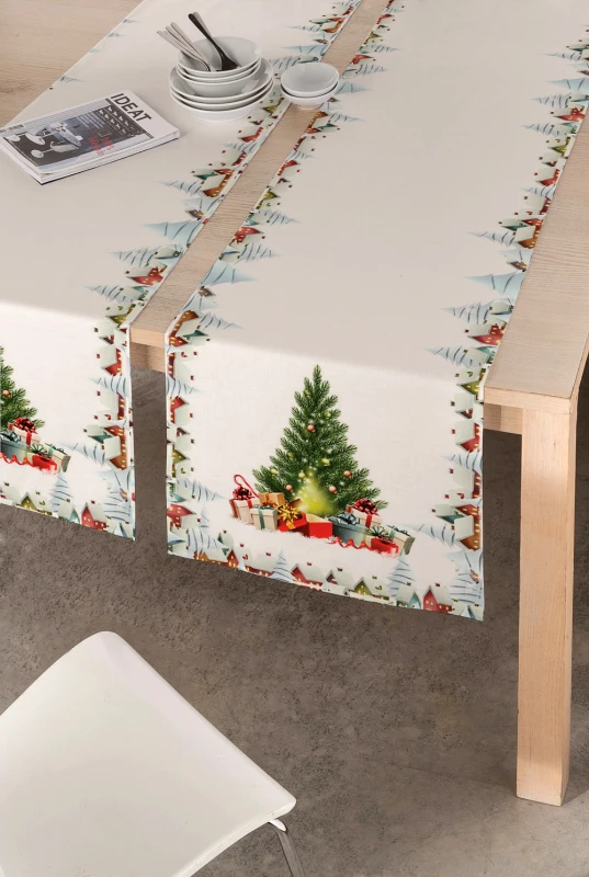 MAKIS TSELIOS ΤΡΑΒΕΡΣΑ SNOW TREE 45x150cm ΑΛΕΚΙΑΣΤΟ