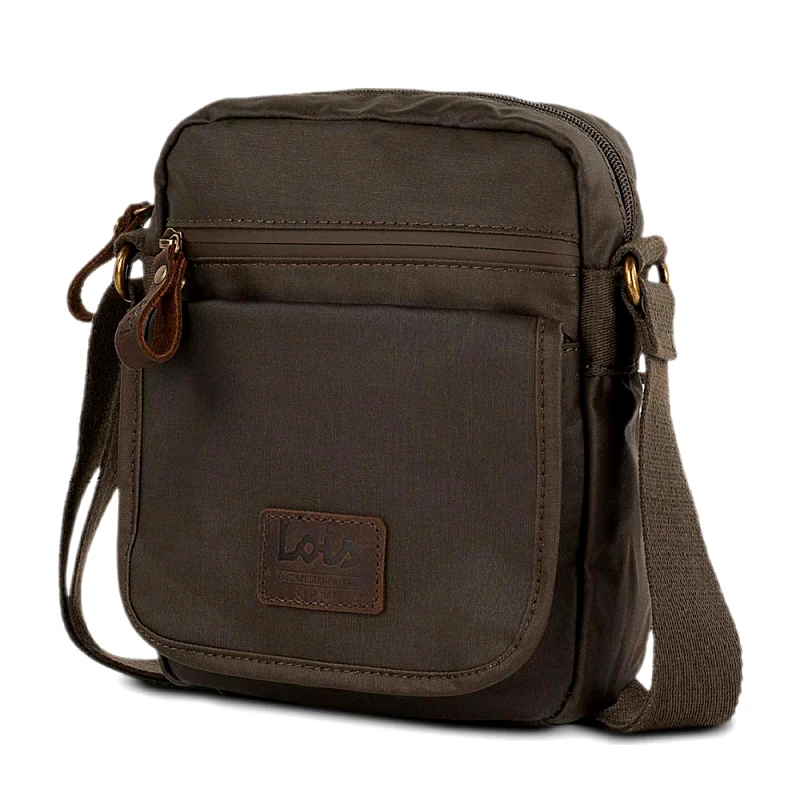 LOIS Ανδρικό Τσαντάκι Ώμου LOIS Καφέ 307821-03 22 x 18 x 6 cm