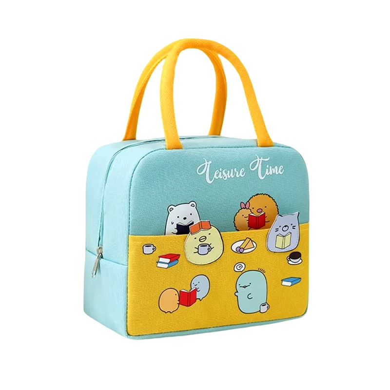 Amber Ισοθερμική Τσάντα Φαγητού 7Lt Amber Blue Friends 3D AM3009