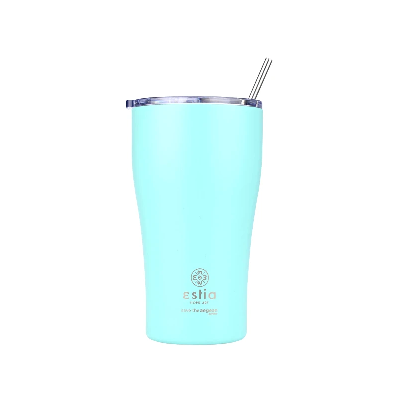 ESTIA ESTIA ΘΕΡΜΟΣ COFFEE MUG SAVE THE AEGEAN 500ml BERMUDA GREEN