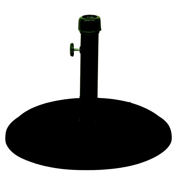 LIANOS Μάυρη Τσιμεντένια Βάση Ομπρέλας 16Kgr , ⌀ 45cm