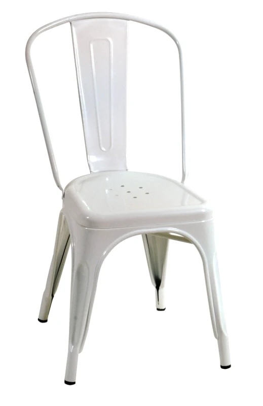 LIANOS Γαλβανισμένη Μεταλλική Στοιβαζόμενη Καρέκλα