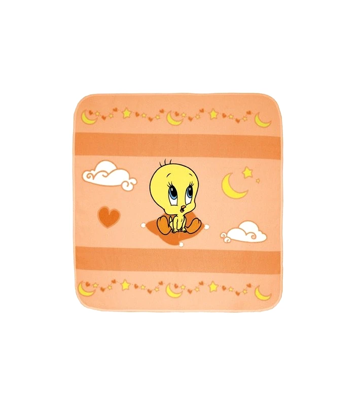 Baby Looney Tunes Baby Looney Tunes Κουβέρτα Φανελένια des.49 90x90