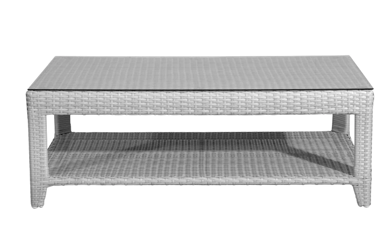 LIANOS Rattan Βοηθητικό Τραπεζάκι (Coffee Table) 100 x 50 x 42(h)cm