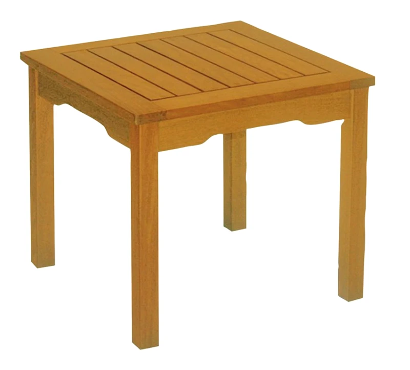 LIANOS Ξύλινο Βοηθητικό Τραπεζάκι Coffee Table 50 x 50 x 45(Η) cm ,Acacia Wood