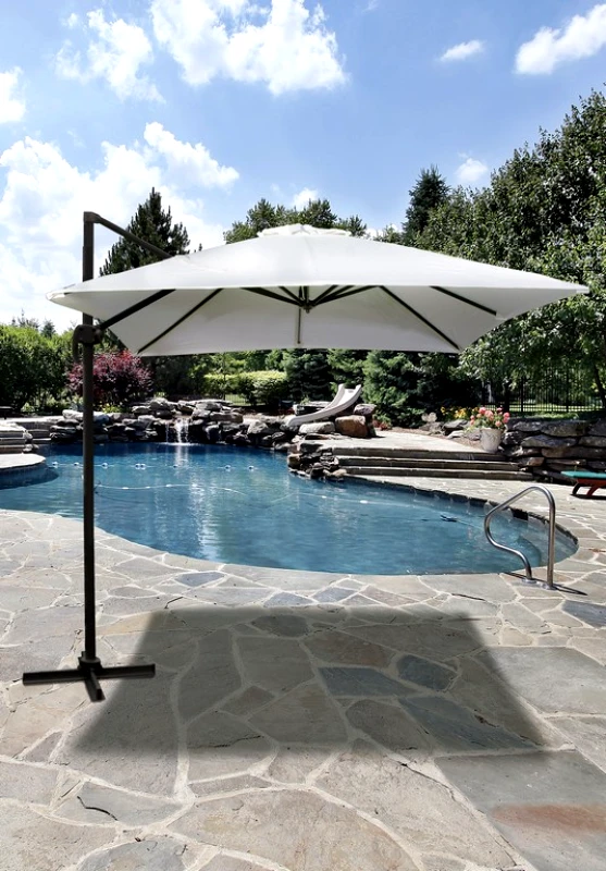 LIANOS Ανταλλακτικό Πανί Γωνιακής Τετράγωνης Ομπρέλας Με Διάσταση 300 x 300cm