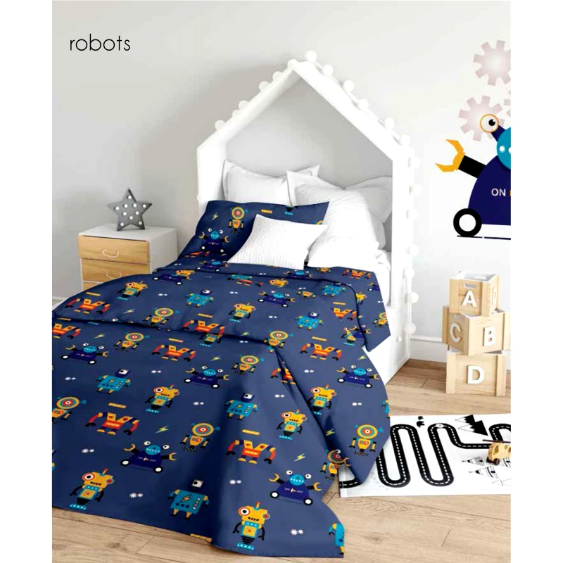 MAKIS TSELIOS ΣΕΤ ΠΑΠΛΩΜΑΤΟΘΗΚΗ ROBOTS (160x240), MAKIS TSELIOS