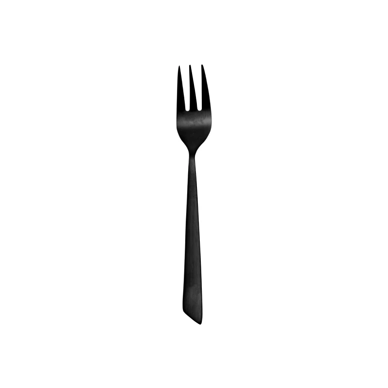 ESTIA Estia πηρουνι γλυκου edge black ανοξειδωτο ατσαλι 18/0 μαυρο mat