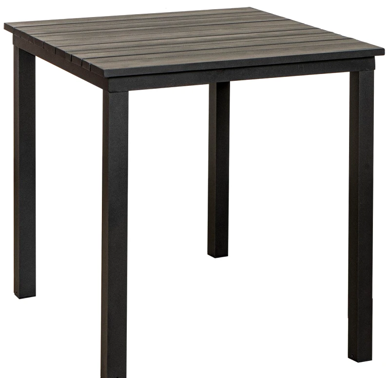 KATOIKEIN DECO Τετράγωνο Τραπέζι Αλουμινίου Venus 70 x 70 x 76(H)cm