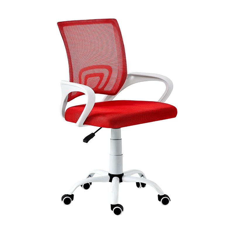 ZITA PLUS A1850 sw λευκο/κοκκινο mesh πολυθρονα γραφειου