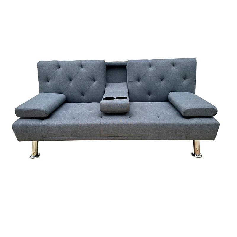 ZITA PLUS REST ΓΚΡΙ ΥΦΑΣΜΑ ΚΑΝΑΠΕΣ-ΚΡΕΒΑΤΙ 168X88εκ.