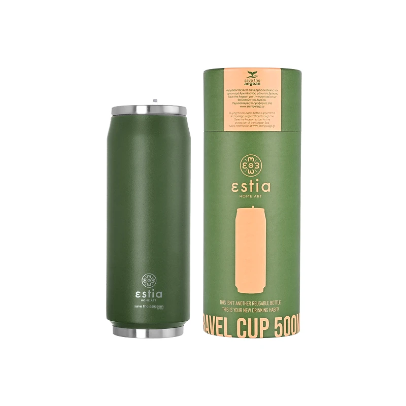 ESTIA ESTIA ΘΕΡΜΟΣ TRAVEL CUP SAVE THE AEGEAN 500ml FOREST SPIRIT 01-13806