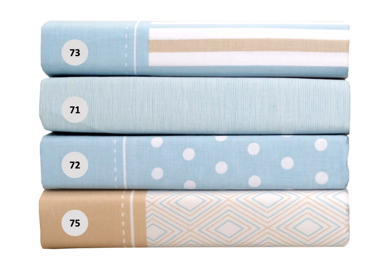 AnnaRiska Σεντόνι μεμονωμένο king size (280Χ270) MIX & MATCH 75, ANNA RISKA